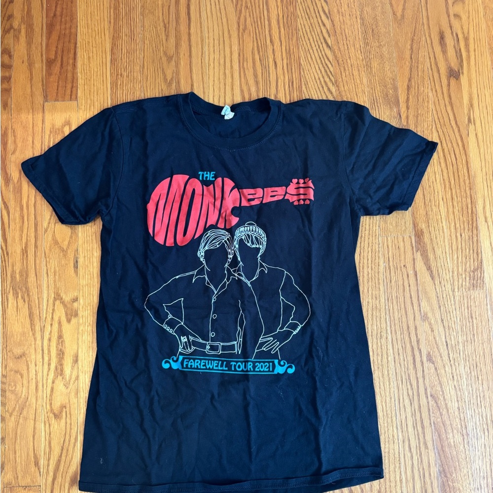 The Monkees Black Graphic Tee